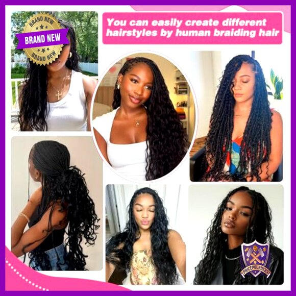 20 Inch Brazilian Human Hair Bundle 100g Body Wave for Braiding main image 6
